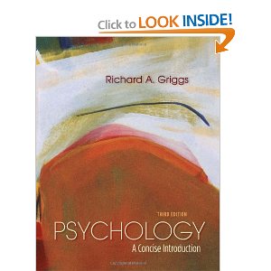 Psychology: A Concise Introduction: Richard A. Griggs: 9781429261555 ...