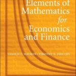 Elements of Mathematics for Economics and Finance / Edition 1